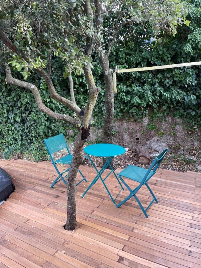 Studio Independant - Terrasse Et Piscine En Ete Restinclieres Luaran gambar