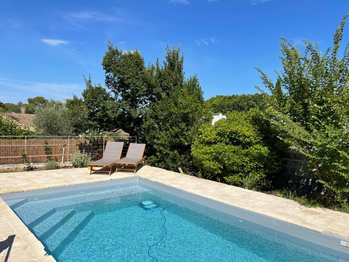 Studio Independant - Terrasse Et Piscine En Ete Restinclieres Luaran gambar